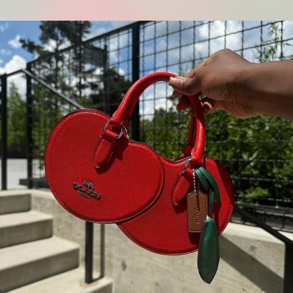 Coach cherry crossbody bag